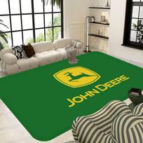 J-John-Logo-Deeres Vonios kilimėlis Retro Daugiakomponentis Svetainės Virtuvės kilimas Neslystantys Lovos šono kilimėliai 60cm x 90cm