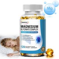 Magnesium Glycinate 60 120 Capsules High Dose 1500mg Vitamins B6 & D3 Nutritional supplement good for sleep and muscle | 1500mg 1 pcs