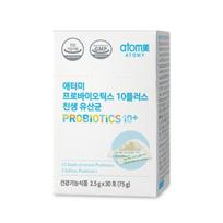 „Atomy Probiotics 10 Plus“ 3 milijardai 2,5 g* 30 lazdelių 1ea