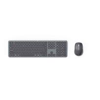 Hama U8173065 WKM-550 Multi-Device Wireless Keyboard and Mouse Set with QWERTY Assist AI, Gray