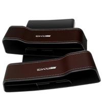 2 vnt. daugiafunkcis automobilio sėdynės organizatorius, sėdynės tarpo laikymo dėžutė, skirta Mercedes Benz Amg W203 W204 W205 W211 W463 W210 W212 W213 W218 AMG ruda