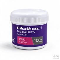Qoltec Thermal putty 4W/mK 100g pink