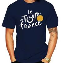 Vyriški trumparankoviai marškinėliai 3D spausdinimas Tour De France dviračių sportas Unisex marškinėliai Vasaros gatvės Greitai džiūstantys kvėpuojantys laisvi apvalios apykaklės sportiniai viršutiniai drabužiai M white
