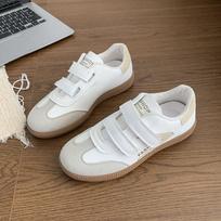 Women's Velcro Closure Board Shoes Casual De Training White Autumn Sneakers 40 white