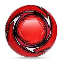 Futbolo kamuolys Dydis 5 Futbolo treniruočių kamuolys Varžybų lauko futbolo kamuolys One Size raudona