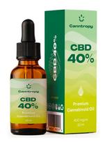 Canntropy CBD aukščiausios kokybės kanabinoidų aliejus 40 % – 4000 mg, 10 ml