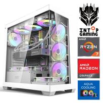 INTOP AQUA Ryzen 7 7800X3D 16GB DDR5 1TB SSD M.2 NVME+2TB RX9060XT 16GB no-OS