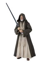 TAMASHII NATIONS Žvaigždžių karų Beno Kenobi NAUJA 150 mm dažyta judama figūrėlė SHFiguarts (VILTIS) apytiksliai. PVC ir ABS black