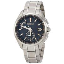 Seiko Brightz Solar Radio Watch SAGA291 Men's Black Dial