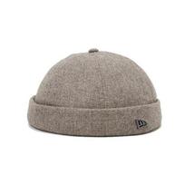 New Era Solid color decoration-Fleece hat, same style for men and women, light brown 13039311 ruda