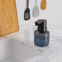 P6 Automatic Inductive Soap Dispenser Foam Washing Phone Smart Hand Washing Soap Dispenser Alcohol Spray Dispenser Washing gray
