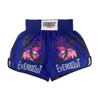 MMA Boxing Shorts Men Women Kids Training Fight Gym Workout Quick Dry Stretch Combat Sports Short Pants XL blue