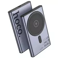 Hoco Q32 Power Bank | 5,000 mAh | 20W | PD, QC | USB-C, MagSafe | gray