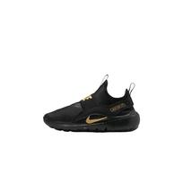 Nike Flex Runner 4 PreSchool 'Black Metallic Gold' (Unisex) Black / Black / Metallic Gold Kids' Running Shoes IM6736 001 35.0 black