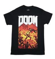 Doom New Adult Tshirt  Game Art Oversize Print S black
