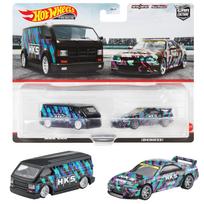 Hot Wheels Premium Nissan Skyline MBK Van HKF53 2-Pack GT-R (BNCR33) / [Ages 3+] juoda
