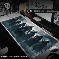 Assassins Creed Non Slip PC Large Gaming Mousepad Accessory Gamer Mouse Pad Size For Esports Keyboards Mat Boyfriend Gift XL 400x800x2mm gray