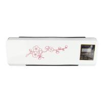 Wall Hanging Hot Fan Thermal   Timer Function Wall Mounted Warm   Blower for Bedroom Shower Room white