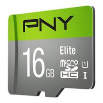 PNY Technologies SD MicroSD HC Card 16GB PNY Elite Cl.10 U1 retail