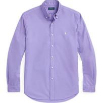 Polo Ralph Lauren FW24 Pony Embroidered Polo Shirt Long Sleeve Men shirts Purple MNPOWOV16824024-500 XL gray