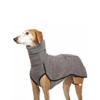 Useful Warm Soft Greyhound Costumes Pitbull Coat Jacket Harness Vest Pet Hoodie Coat Dog High Collar Sweater L pilka