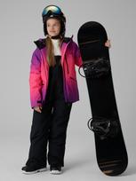 4F Snowboardo kelnės membrana 10000 mergaitėms - juodos 128