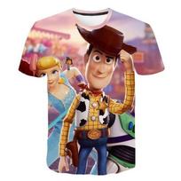 Vibrant Toy Story 4 Unisex 3d Print Casual T-shirt For Comfortable Summer Wear Pink Woody,4XL beige