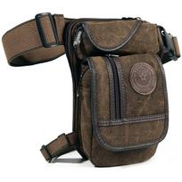 Men Drop Leg Bag Waist Fanny Pack Motorcycle Rider Military Messenger Cross Body Outdoor Sports Male Belt Hip Bum Bags