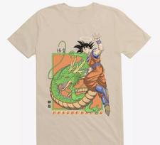 Dragon Ball Z Goku And Shenron Shirt, Anime Manga Shirt, Unisex Tee Size S-5XL 4XL beige