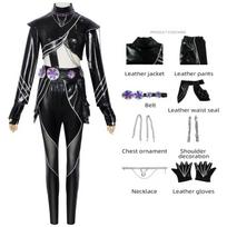Vaikų Rumi Zoey Mira Cosplay Kostiumas Mergaitėms Spausdinti Drabužiai Roleplay Apranga Helovino Karnavalo Kostiumas 140 black