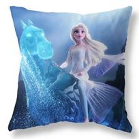 Disney Frozen Elsa Pillow Case Cushion Cover Children Baby Girl Couple Pillow Cover Decorative Pillows Case 40x40 45x45cm 40cmx40cm gray