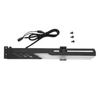 Sliding Adjustable GPU Support Bracket 3Pin 4Pin GPU Stand Universal Graphics Card Holder  Desktop white