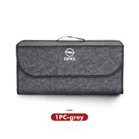 For Opel Felt Car Trunk Organizer MJS5U Folding Storage Box Tool Organizer Boxs Auto Accessories Mokka Astra H G J Corsa Zafira gray