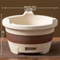 Molio anglies krosnelė arbatai ir kepsninei beige