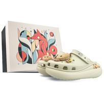 Crocs Crush Clog BNK Capybara Clogs Unisex White Brown 43-44 balta