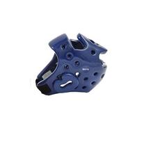 Taekwondo & Karate Headgear with Face Shield for Kids & Adults - Protective Helmet for Boxing & Sanda Combat M Blue Headgear 130-150CM blue