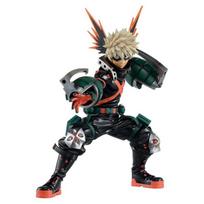 Bandai Spirits Ichiban Kuji My Hero Academia Bakugo Katsuki The Top 5 Collection Figure (Red, Blue, Black). 5.3 inches. black