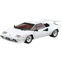 Aoshima The Supercar Series 1/24 '85 Lamborghini Countach 5000QV Plastic Model Kit (32.7 x 9.4 x 21.8 cm) white