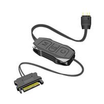 Argb Controller 5V 3Pin To Sata Power Supply Mini Rgb Controller 3Pin Hub For Computer Cpu Case Cool Fan Led Light Radiator