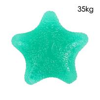 1PC TPE Five-Pointed Star Grip Strength Ball Rehabilitation Training Wrist Strength Trainer oranžinė