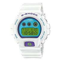 Casio G-Shock DW-6900RCS-7JF Crazy Colors 2024, White/Blue, Men's blue