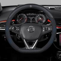 Opel OPCline ASTRA CORSA IGNIA MOKKA VECTRA GTC Tigra Anglies Pluošto Suede Odos Automobilio Vairo Dangtelio Priedai D-A-Blue
