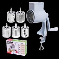Ruhan Hand-Crank Multi-Function Rotary Grinder gray