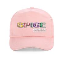 Spice Girls hat  Black Rock Tour Retro Vintage Girl Power Unisex Baseball Cap Summer Cotton Hip Hop visor Snapback hats Adjustable white