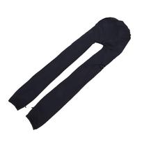 Soft Hair Protection Bonnet Black Night Cap Silky Sleep Cap  Braids Hair Care juoda