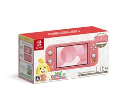 Nintendo Switch Lite Animal New Horizons Set Shizue Aloha Pattern Crossing - red