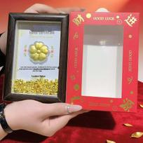 Gold Tabletop 999 Pure Gold Rose 'Mom, I Love You' Gift Set for Mother's Day or Valentine's white