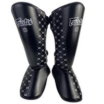 High Quality Black Professional Kids Boxing Training Shin Guard Adults Kickboxing Sanda Boxing Leggings Ankle Protection for M L (165cm-180cm ) juoda
