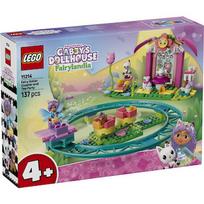 Lego Bricks Gabbys Dollhouse 11214 Fairy Roller Coaster and Tea Party 11214