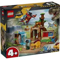 Lego Bricks Jurassic World 77981 Velociraptor, Stegosaurus and Pteranodon Rescue 77981